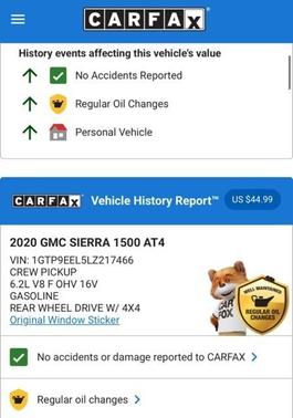 2020 GMC Sierra 1500 AT4