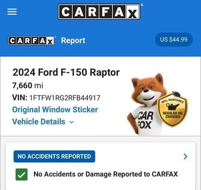 2024 Ford F-150 Raptor