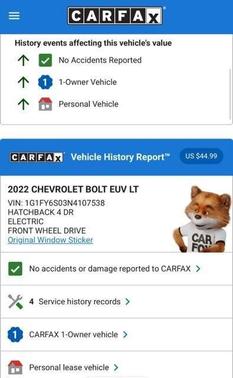 2022 Chevrolet Bolt EUV LT