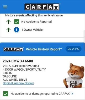 2024 BMW X4 M40i