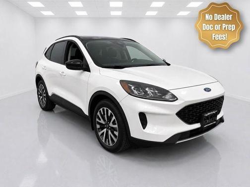 White Metallic 2020 Ford Escape SE Sport Hybrid