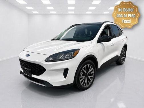 White Metallic 2020 Ford Escape SE Sport Hybrid