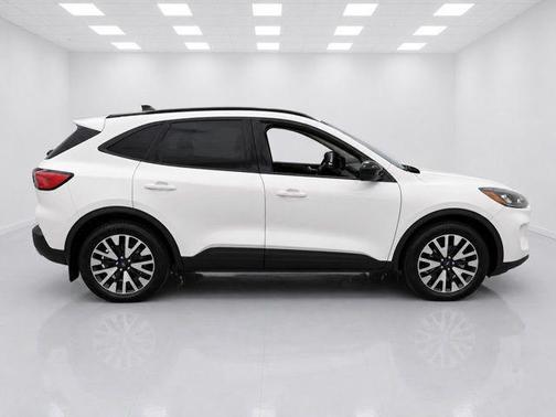 White Metallic 2020 Ford Escape SE Sport Hybrid