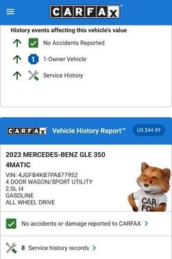2023 Mercedes-Benz GLE 350 Base 4MATIC