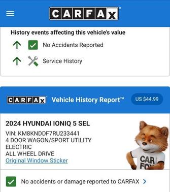 2024 Hyundai IONIQ 5 SEL