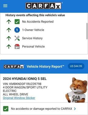 2024 Hyundai IONIQ 5 SEL
