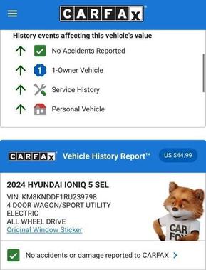 2024 Hyundai IONIQ 5 SEL