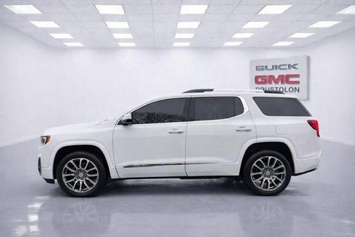 White Frost Tri-Coat 2020 GMC Acadia Denali