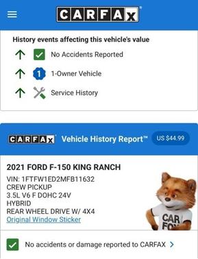 2021 Ford F-150 King Ranch