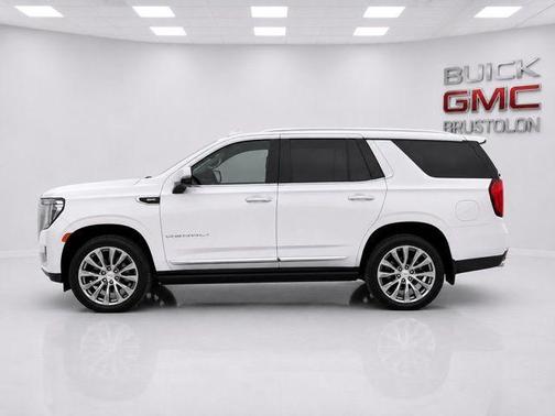 White Frost Tri-Coat 2021 GMC Yukon Denali