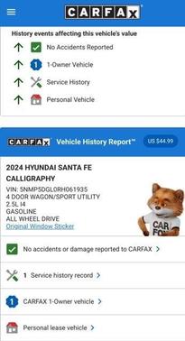 2024 Hyundai SANTA FE Calligraphy