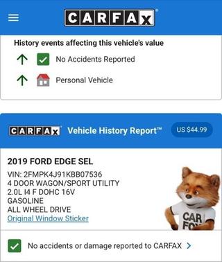 2019 Ford Edge SEL
