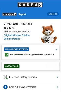 Gray 2025 Ford F-150 XLT