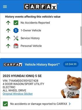 2025 Hyundai IONIQ 5 SE