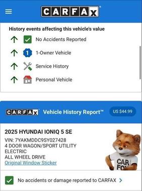 2025 Hyundai IONIQ 5 SE