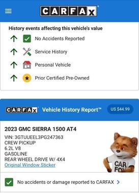 2023 GMC Sierra 1500 AT4