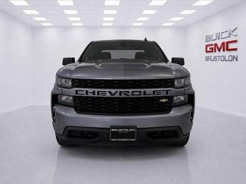 Satin Steel Metallic 2019 Chevrolet Silverado 1500 Custom