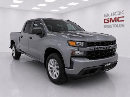 Satin Steel Metallic 2019 Chevrolet Silverado 1500 Custom