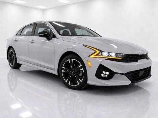 Wolf Gray 2021 Kia K5 GT-Line