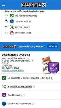 2023 Genesis GV80 3.5T