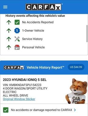 2023 Hyundai IONIQ 5 SEL