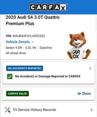 Daytona Gray Pearl Effect 2020 Audi S4 3.0T Premium Plus