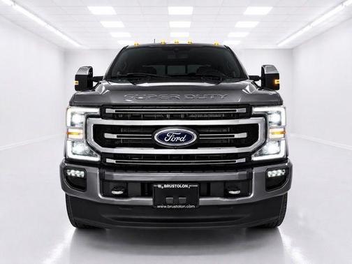 Gray Metallic 2022 Ford F-350 Platinum