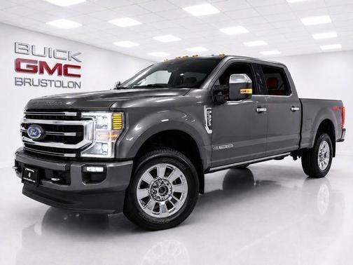 Gray Metallic 2022 Ford F-350 Platinum