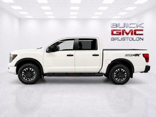 Glacier White 2023 Nissan Titan PRO-4X