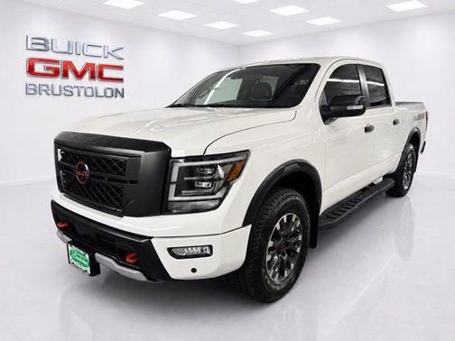 Glacier White 2023 Nissan Titan PRO-4X