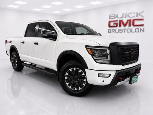 Glacier White 2023 Nissan Titan PRO-4X