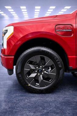 Rapid Red Metallic Tinted Clearcoat 2023 Ford F-150 Lightning Pro