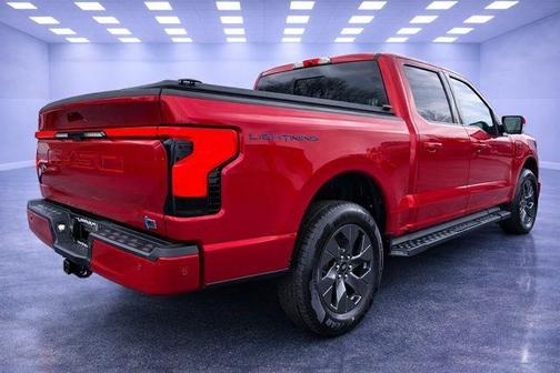 Rapid Red Metallic Tinted Clearcoat 2023 Ford F-150 Lightning Pro