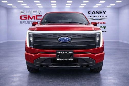 Rapid Red Metallic Tinted Clearcoat 2023 Ford F-150 Lightning Pro