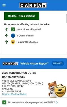 2023 Ford Bronco Outer Banks