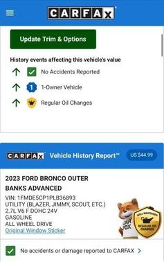2023 Ford Bronco Outer Banks