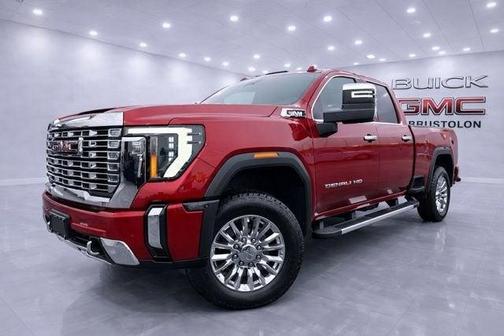 Volcanic Red 2024 GMC Sierra 2500 Denali