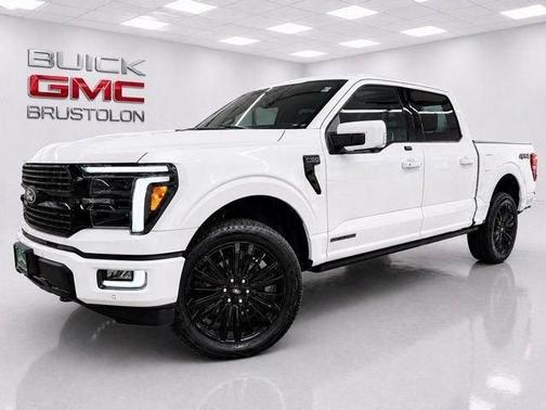 White Metallic 2025 Ford F-150 Platinum