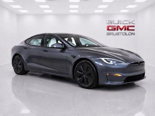 Midnight Silver Metallic 2022 Tesla Model S Plaid