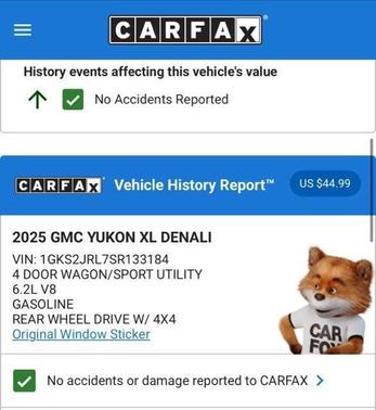 2025 GMC Yukon XL Denali