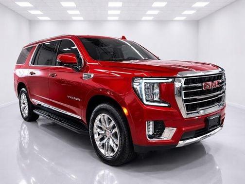 Volcanic Red 2023 GMC Yukon XL SLT