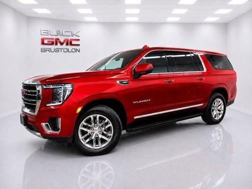 Volcanic Red 2023 GMC Yukon XL SLT