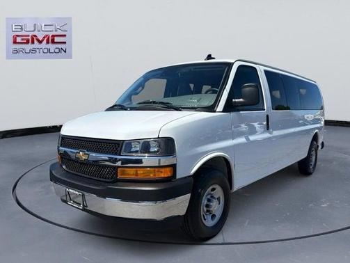 Summit White 2024 Chevrolet Express 3500 LS