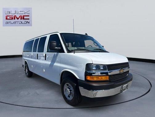Summit White 2024 Chevrolet Express 3500 LS