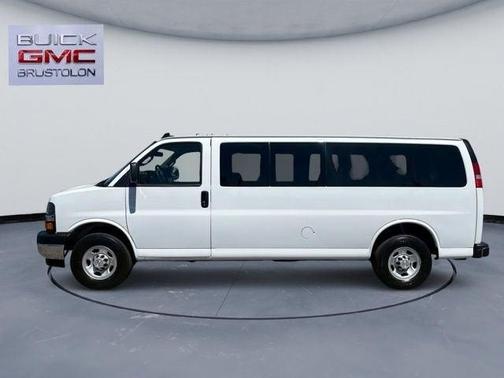 Summit White 2024 Chevrolet Express 3500 LS