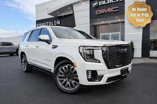 White Frost Tri-Coat 2023 GMC Yukon Denali Ultimate