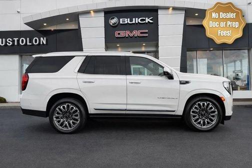 White Frost Tri-Coat 2023 GMC Yukon Denali Ultimate