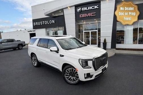 White Frost Tri-Coat 2023 GMC Yukon Denali Ultimate
