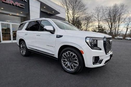 White Frost Tri-Coat 2023 GMC Yukon Denali Ultimate