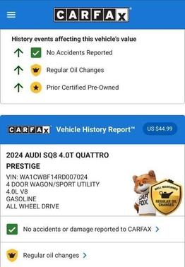 2024 Audi SQ8 4.0T Prestige